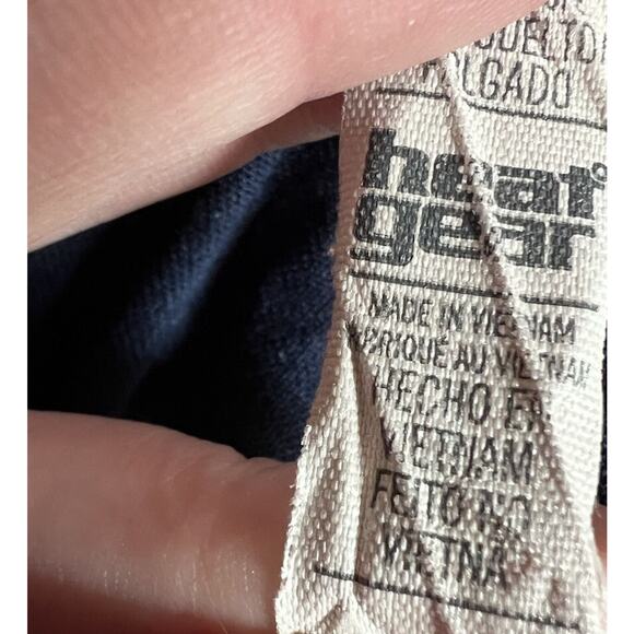 Auburn Under Armour Navy Heatgear Athletic Racer Back Dress Women's Size Medium - Picture 4 of 7